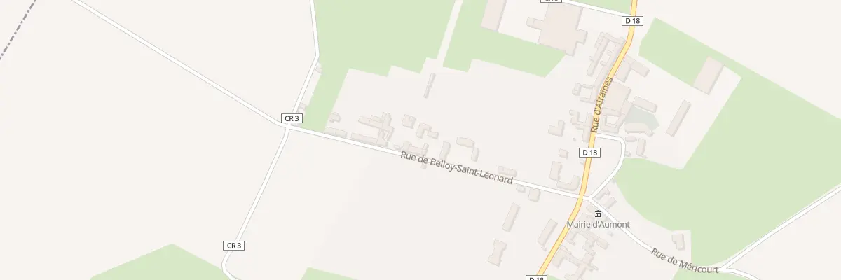 Plan du 8 Rue de Belloy St Leonard à Aumont