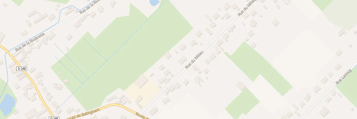 Plan du 167 Rue du Milieu à Andres