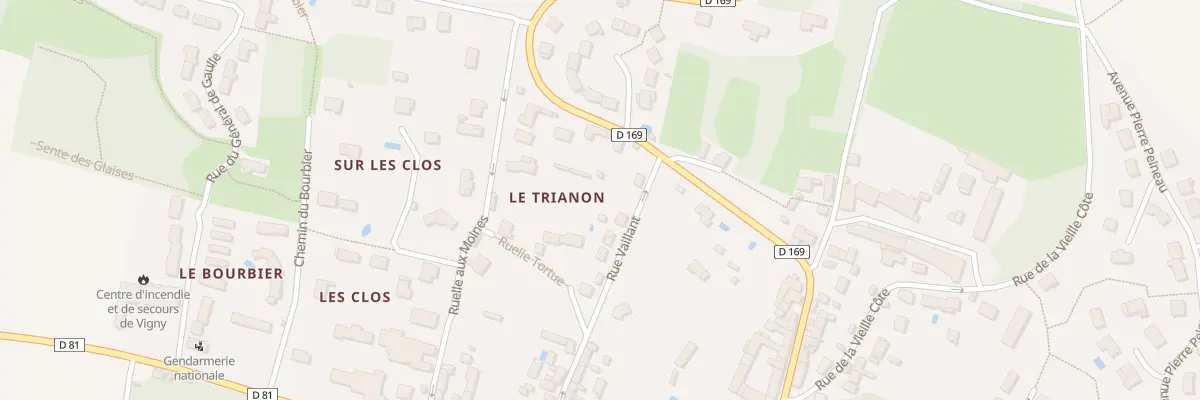 Plan du 15B Rue Vaillant à Vigny
