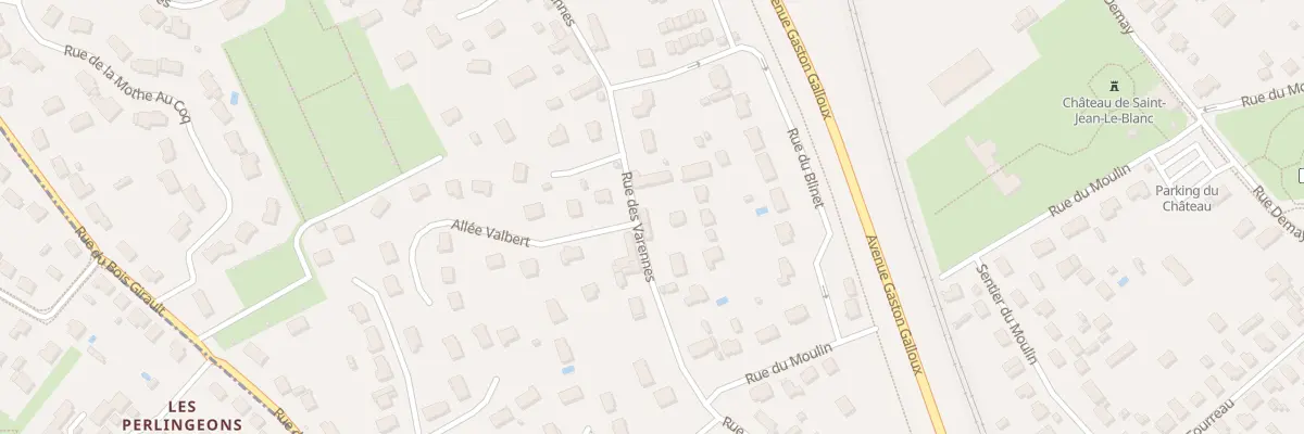 Plan du 121B Rue des Varennes à Saint-Jean-le-Blanc