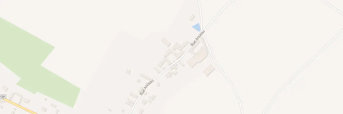Plan du 14 Rue Anceau au Vauroux