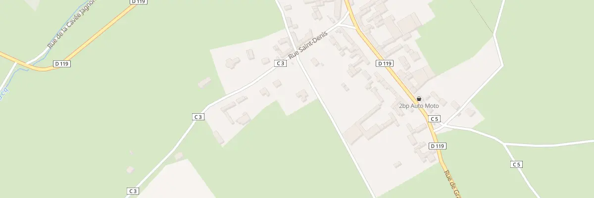 Plan du 10 Rue Neuve à Daméraucourt