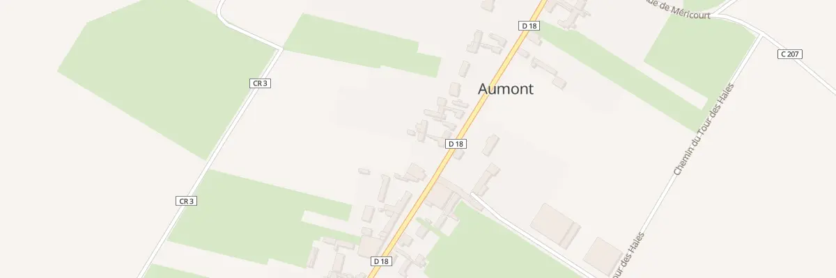 Plan du 20 Rue d’Hornoy à Aumont