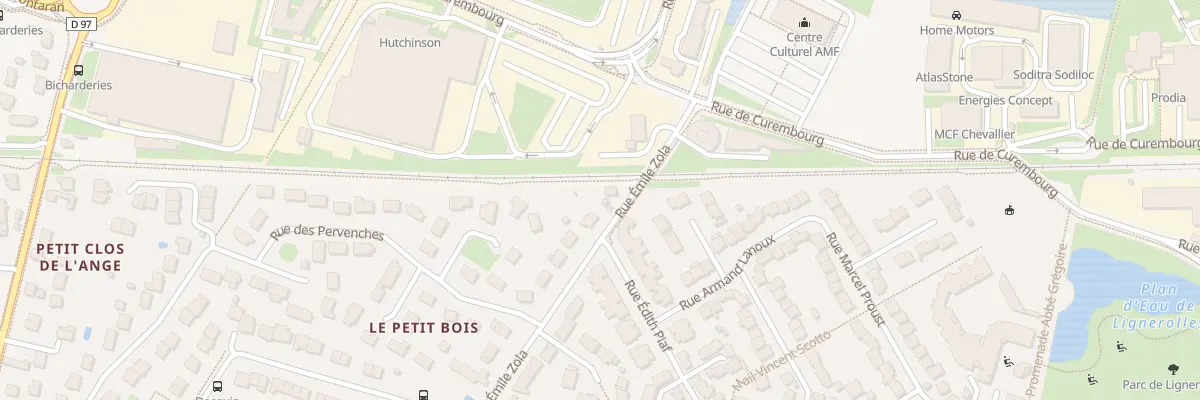 Plan du 141 Rue Emile Zola à Fleury-les-Aubrais
