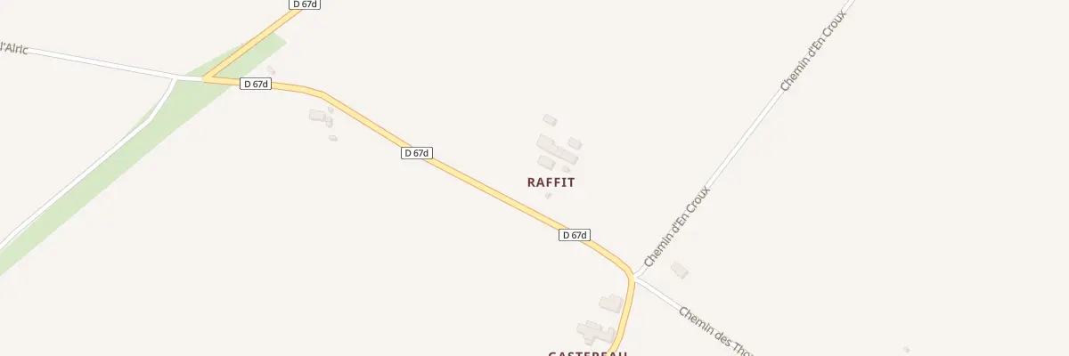 Plan du 1093 Rte de Graissens à Saint-Félix-Lauragais