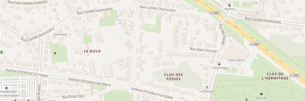 Plan du 48B Rue Emile Zola à Fleury-les-Aubrais