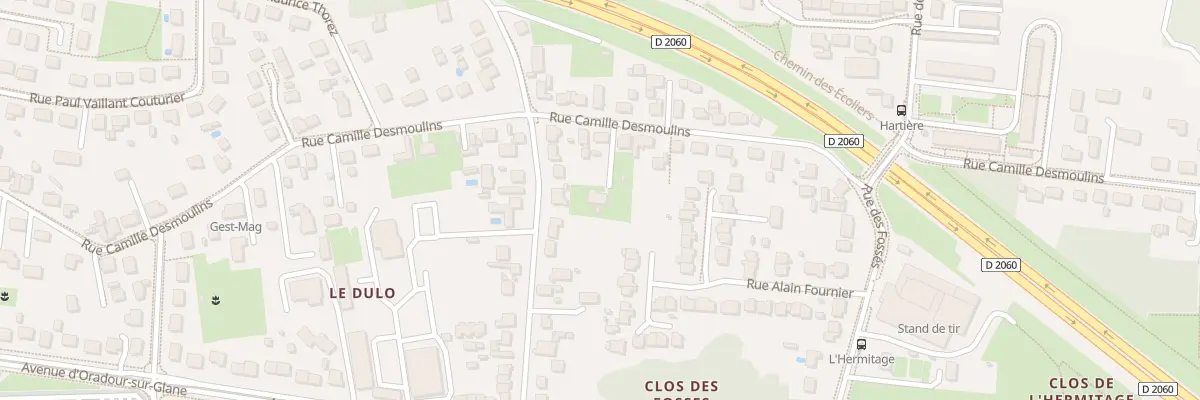 Plan du 72B Rue Camille Desmoulins à Fleury-les-Aubrais