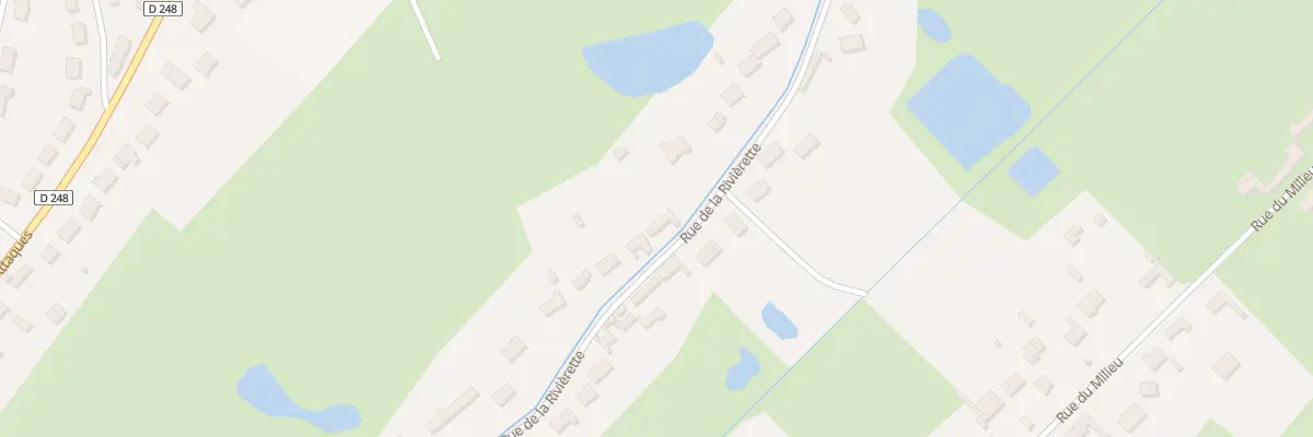 Plan du 627 Rue de la Rivierette à Andres