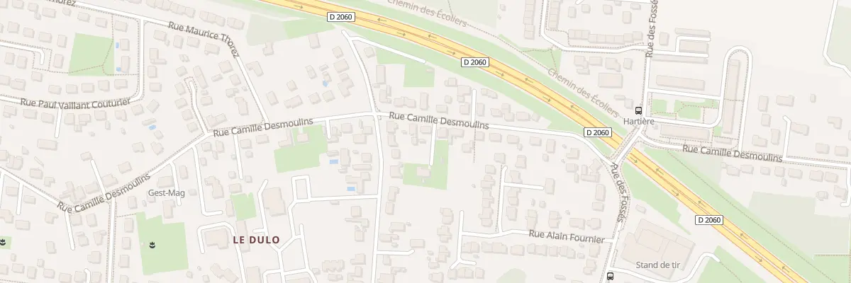 Plan du 72 Rue Camille Desmoulins à Fleury-les-Aubrais