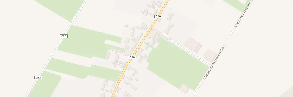 Plan du 25 Rue d’Hornoy à Aumont