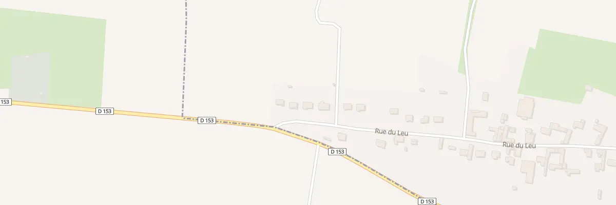 Plan du 36 Rue du Leu à Buigny-l’Abbé