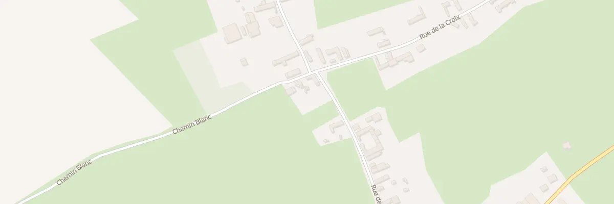 Plan du 1 Che Blanc à Estrées-lès-Crécy