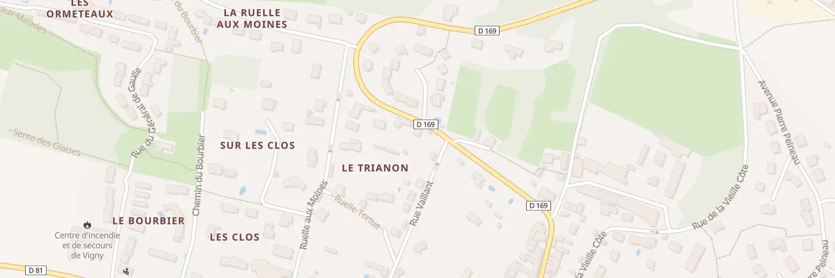 Plan du 5 Rte d’Us à Vigny