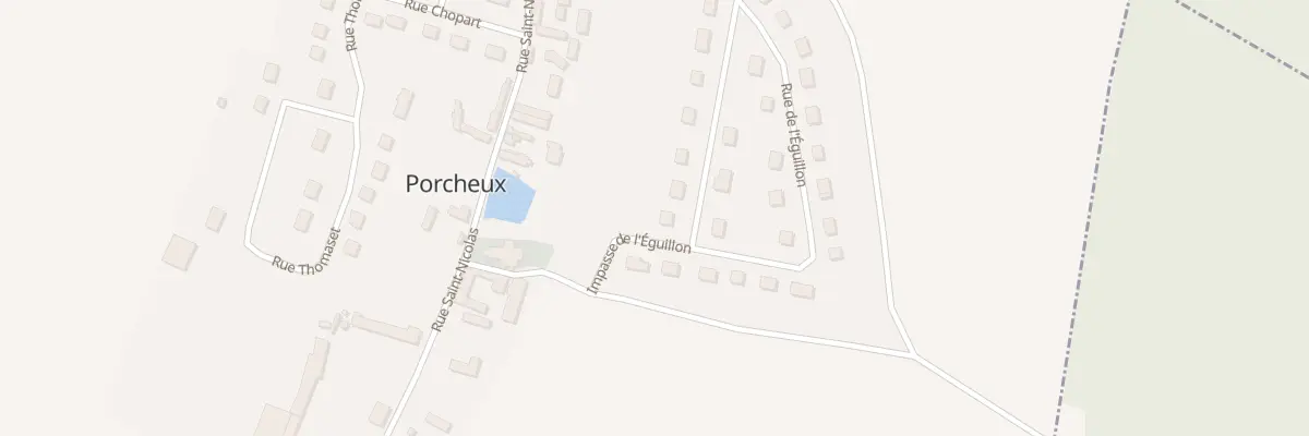 Plan du 18 Rue de l’Eguillon à Porcheux