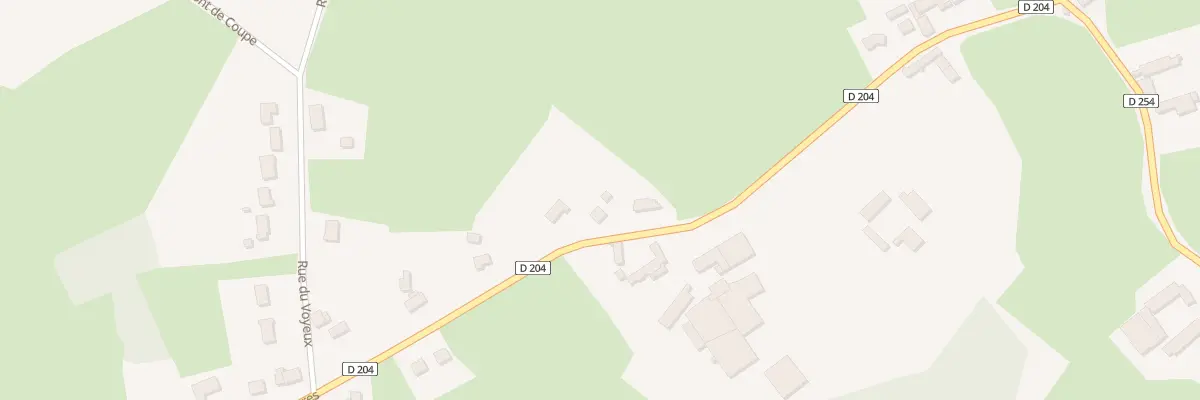 Plan du 38 Rte de Desvres à Lottinghen