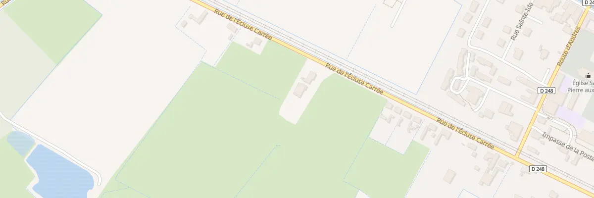 Plan du 327 Rue de l’Ecluse Carrée aux Attaques