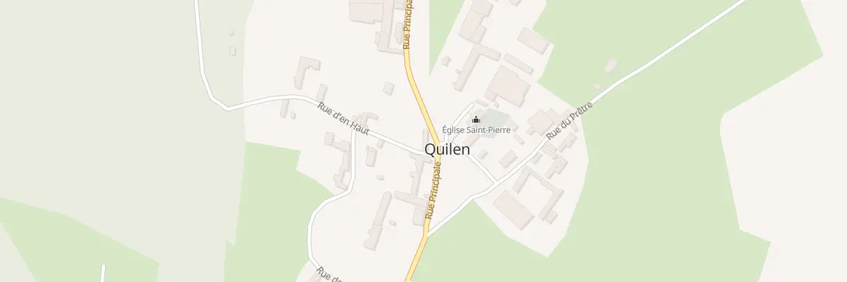 Plan du 12 Rue Principale à Quilen