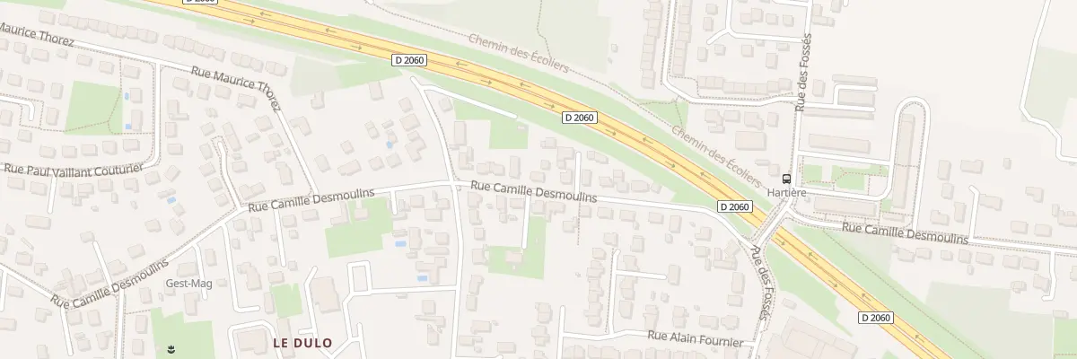 Plan du 81 Rue Camille Desmoulins à Fleury-les-Aubrais