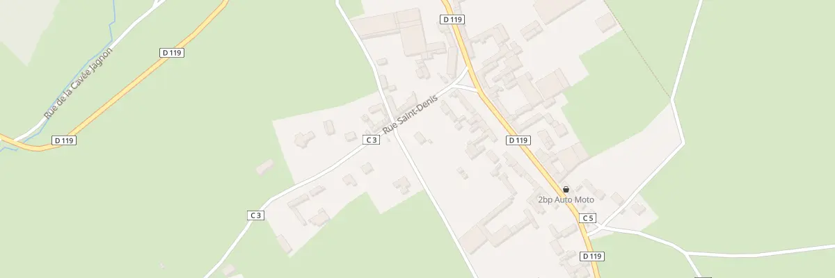 Plan du 1T Rue Saint Denis à Daméraucourt