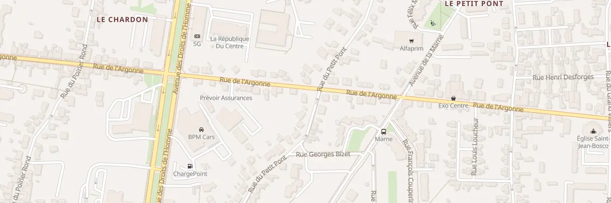 Plan du 41 Rue du Petit Pont à Orléans