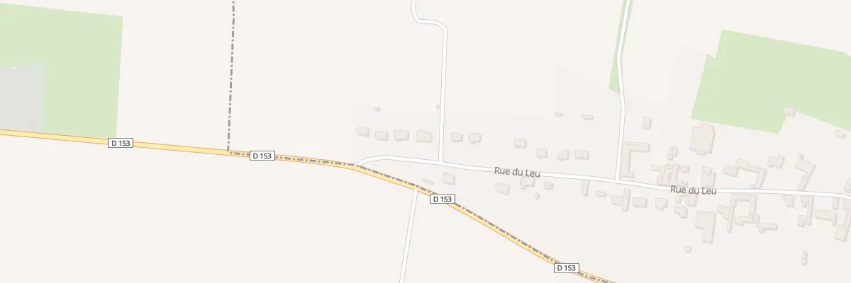 Plan du 34 Rue du Leu à Buigny-l’Abbé