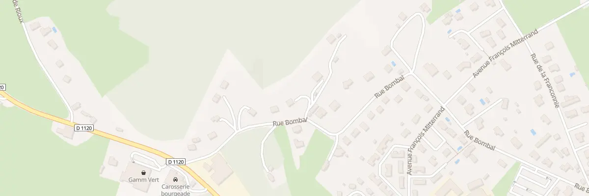 Plan du 40 Rue Bombal à Argentat-sur-Dordogne
