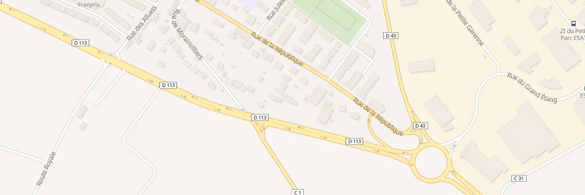 Plan du 7B Rue de la République à Ecquevilly