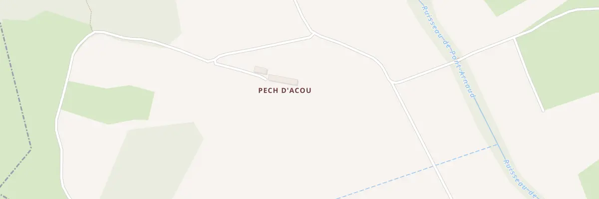 Plan du 33 Pech d’Acou à Saint-Julien-de-Briola