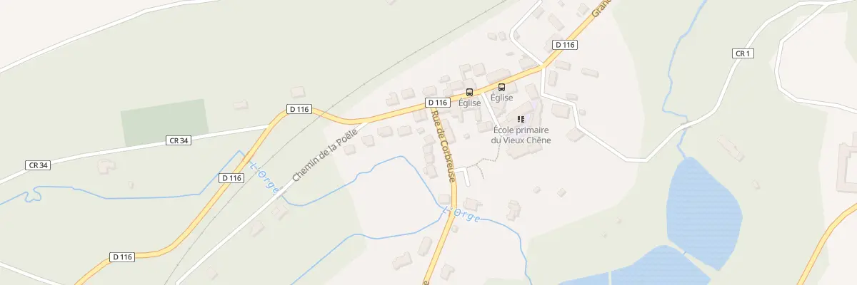 Plan du 4 Rue de Corbreuse à Saint-Martin-de-Bréthencourt