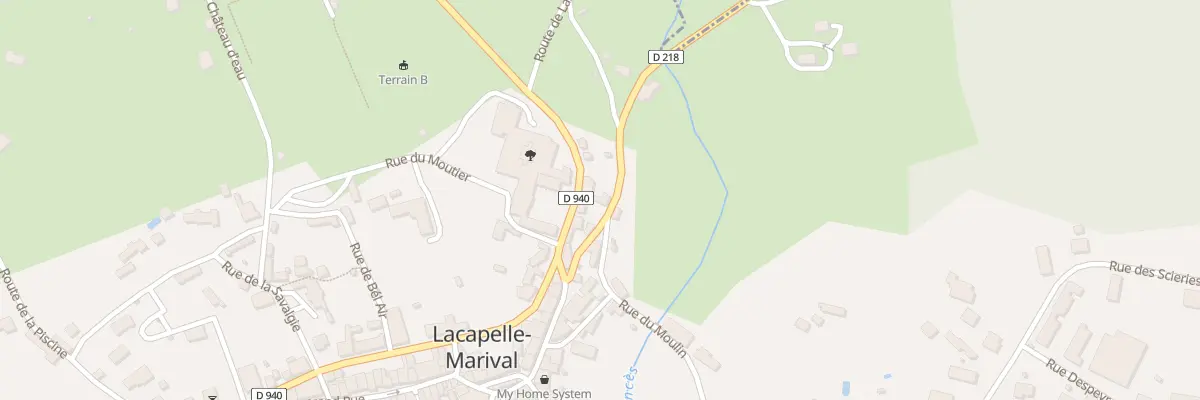 Plan du 5043A Rue du Galaup à Lacapelle-Marival