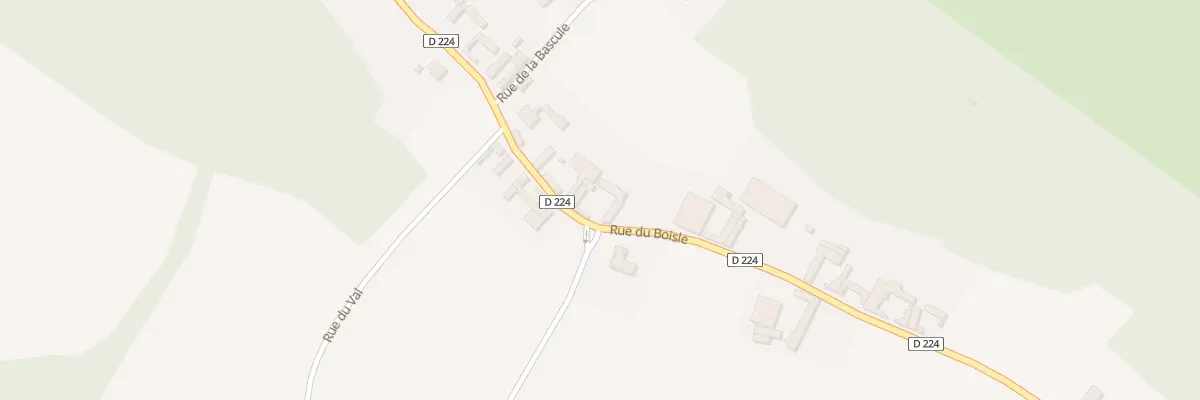 Plan du 57 Rue du Boisle à Dompierre-sur-Authie