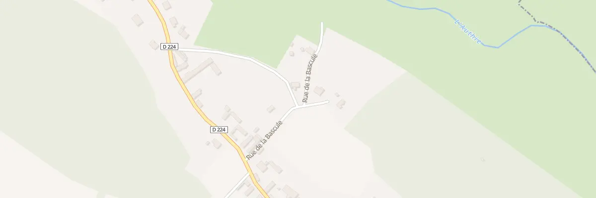 Plan du 5 Rue de la Bascule à Dompierre-sur-Authie