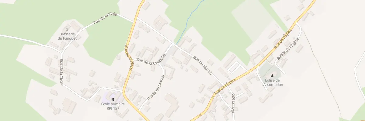 Plan du 6 Rue du Marais à Escœuilles