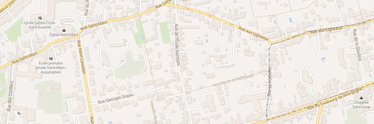 Plan du 20 Rue de l’Ecole Normale à Orléans