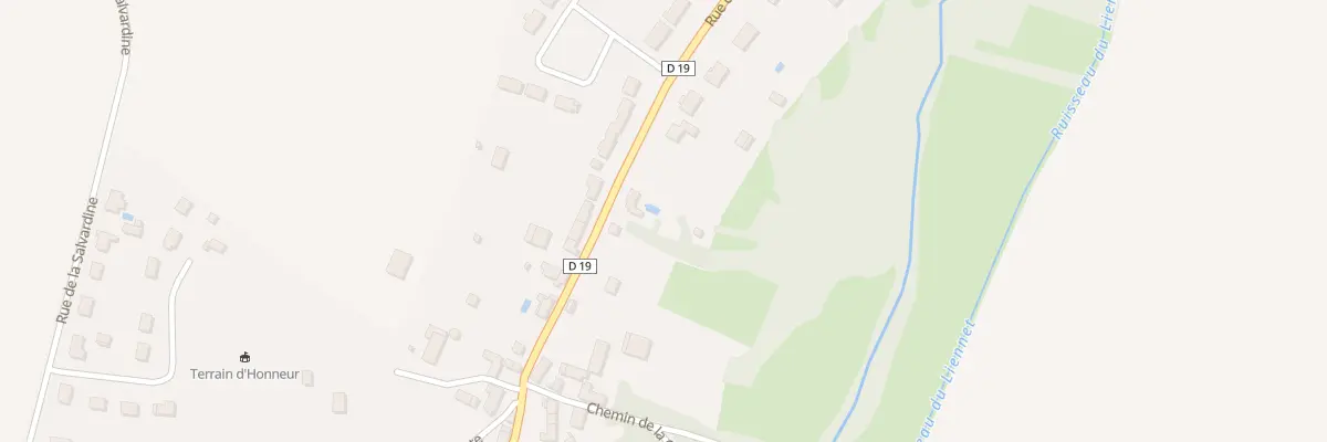 Plan du 2 Rue des Moineaux à Vouillon