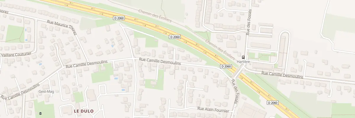 Plan du 83B Rue Camille Desmoulins à Fleury-les-Aubrais