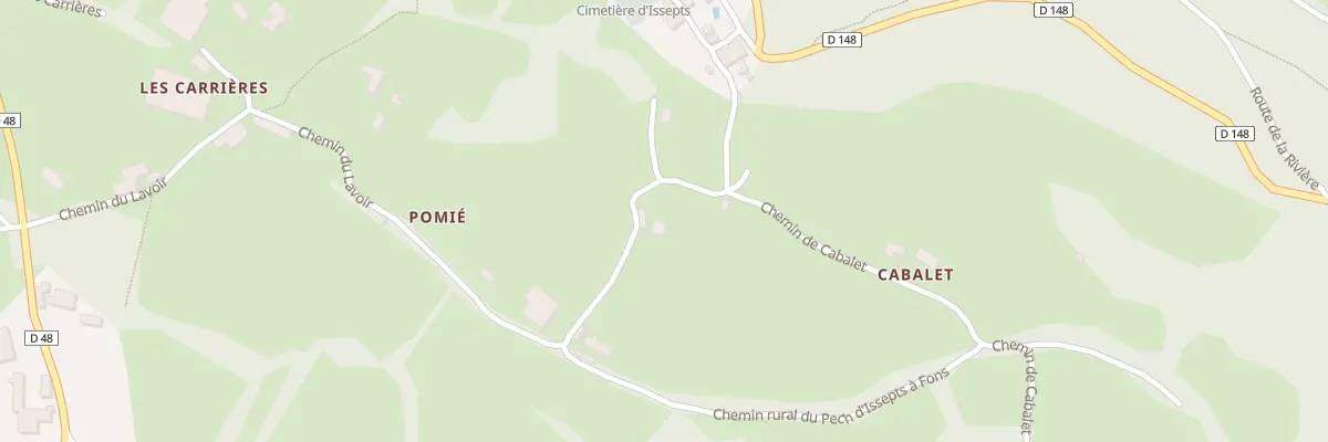 Plan du 5097 Cabalet à Issepts