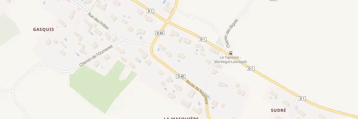 Plan du 5 Sudre à Montégut-Lauragais