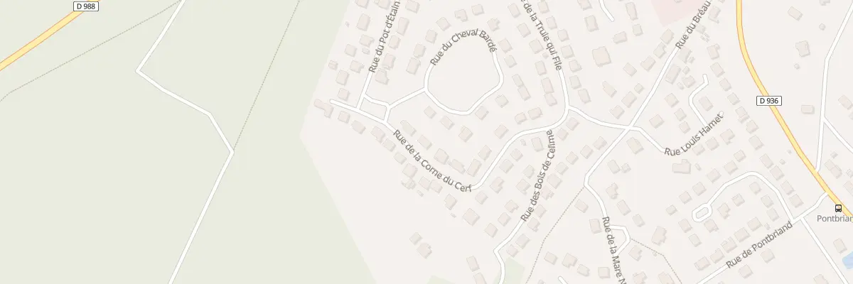Plan du 3 Rue de la Corne du Cerf à Saint-Arnoult-en-Yvelines