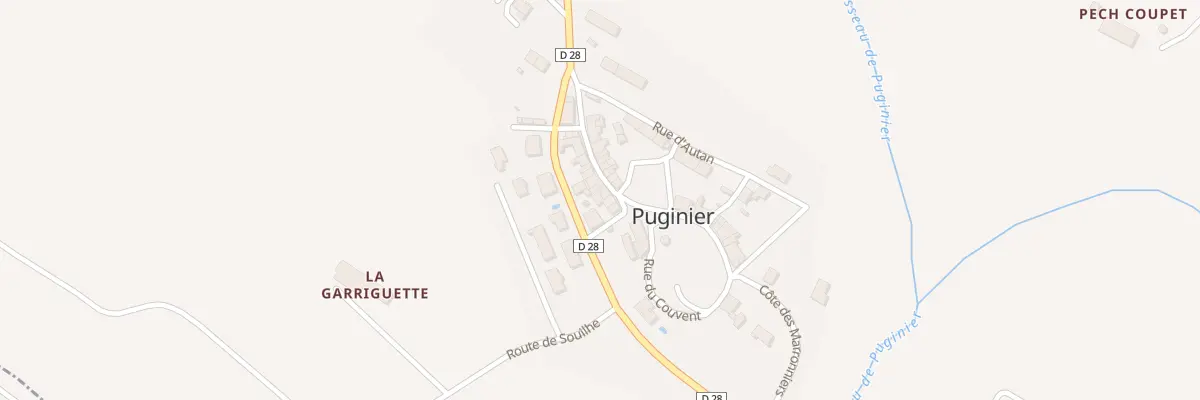 Plan du 19 Le Village à Puginier