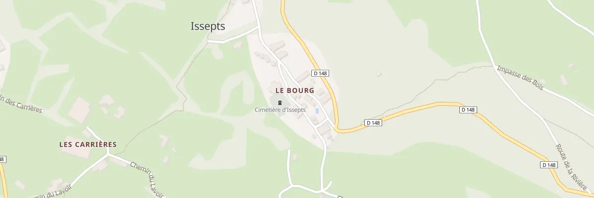 Plan du 5005 Issepts à Issepts