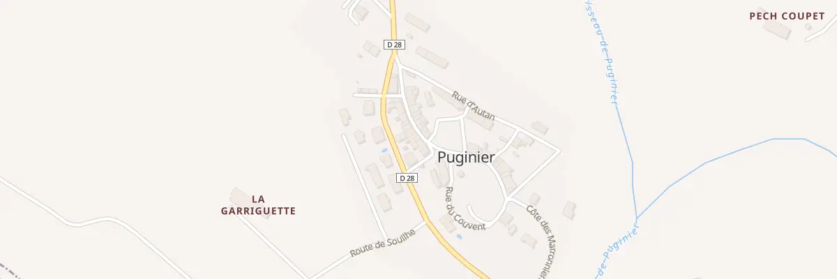 Plan du 21 Le Village à Puginier