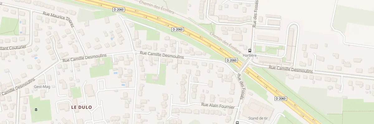 Plan du 80 Rue Camille Desmoulins à Fleury-les-Aubrais