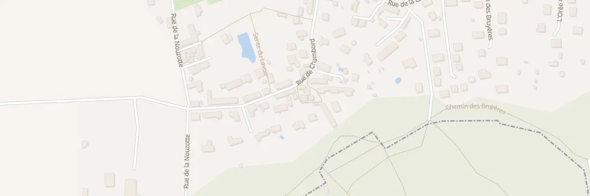 Plan du 11 Rue de Chambord à Jouars-Pontchartrain