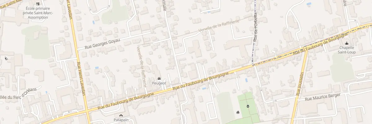Plan du 4 Rue de l’Ecole Normale à Orléans