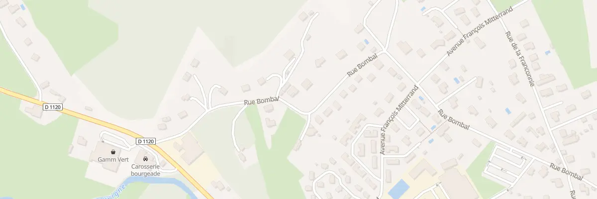Plan du 36 Rue Bombal à Argentat-sur-Dordogne