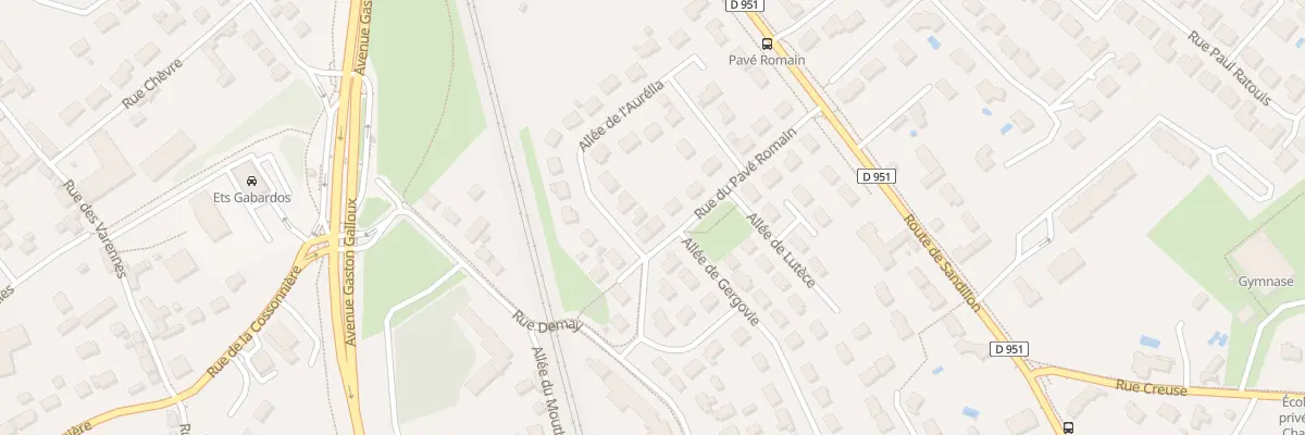 Plan du 11 Rue du Pavé Romain à Saint-Jean-le-Blanc