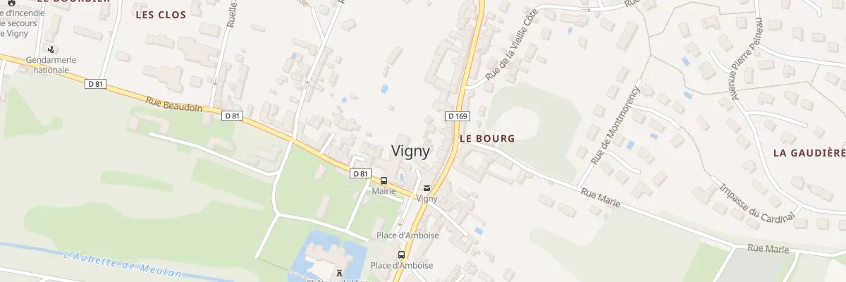 Plan du 7 Rue du General Leclerc à Vigny