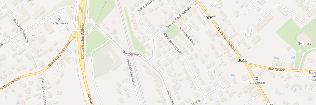 Plan du 2 Rue du Pavé Romain à Saint-Jean-le-Blanc