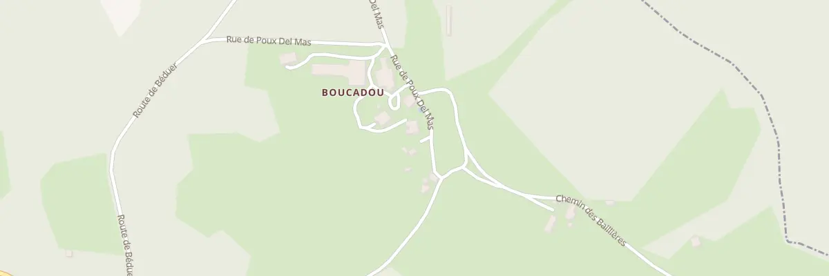 Plan du 5022 Village de Poux Delmas à Carayac